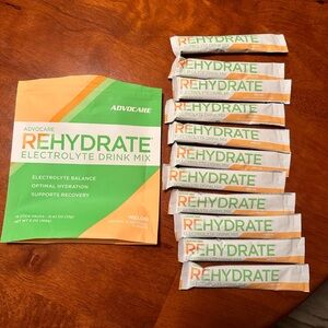 Advocare Rehydrate packets, Melon flavor